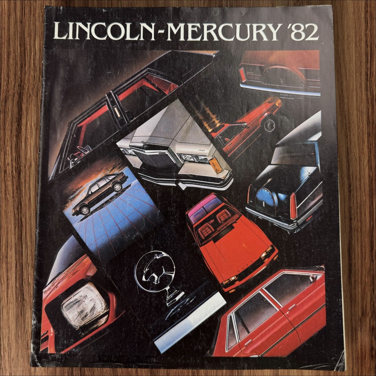 Original 1982 Lincoln Mercury Full Line Sales Brochure 82 Cougar XR-7 Mark VI