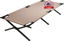 catres para dormir de camping plegable campismo coleman de fierro nuevo acampar
