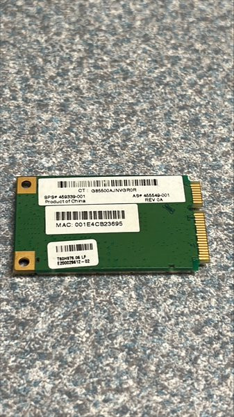 Carte WiFi Portable Pour HP Pavilion DV9700 - Réf. 407674-002 - Occasion