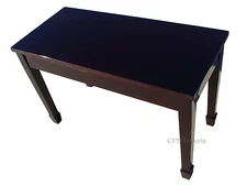 NEW!! Mahogany Wood Top Piano Bench/Stool/Chair with Storage