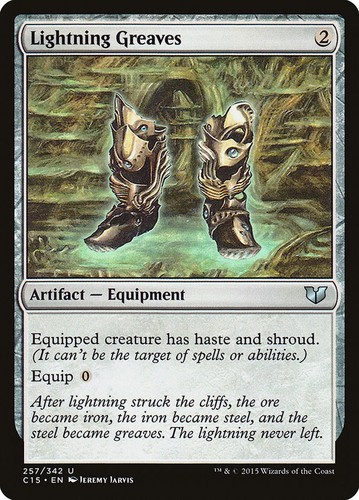 Lightning Greaves Chancla relampago SPANISH FOIL SL NALAC MTG | eBay Lightning Greaves Chancla relampago SPANISH FOIL SL NALAC MTG | eBay