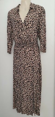 F&F Animal Print Dress - Size 18 - BNWT  - Afbeelding 1 van 9