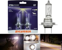 Sylvania Xtra Vision H7 55W Zwei GlüHbirnen Kopf Licht Niedrig TräGer Ersetzen