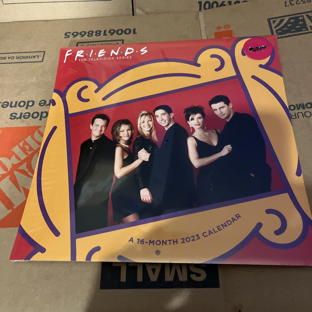 2023 WALL CALENDAR -Friends- Official 16 Month-12" x 24 " | eBay