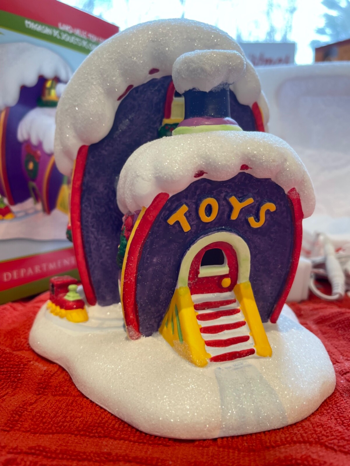 Department Dept 56 Grinch Village Whoville TOY STORE Rare Retired eBay