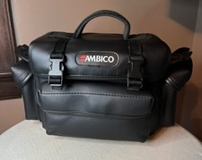 Ambico Camera/Camcorder Carrying Case w Three Outer Pockets Excellent Condition