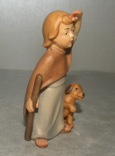 NUEVO Niño con Perro, Colección Gloria, Madera Lepi - Imagen 2 de 5