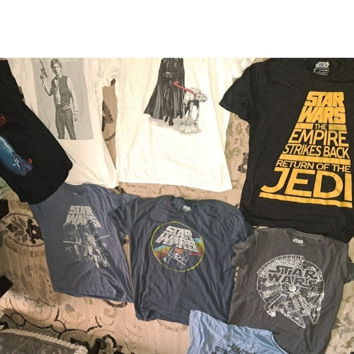BUNDLE of 8 FUN & Fabulous Vintage Star Wars T-Shirts Adult Small Med Large  - Picture 2 of 10