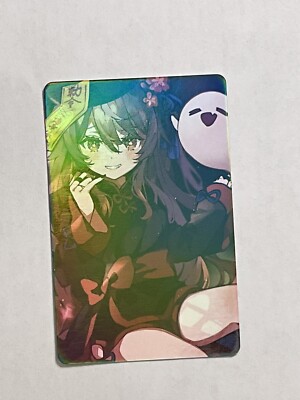 Genshin Impact Hu Tao Goddess Story Waifu Doujin Anime sexy  card