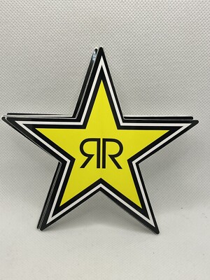 10er Set Rockstar Energy Aufkleber Sticker Stern Motocross Bike 11 cm x 11 cm