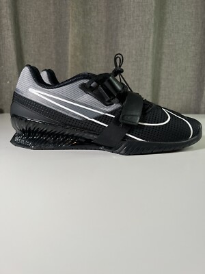 Nike Romaleos 4 Weightlifting Shoes  Black White  Men's Size 13 CD3463 010