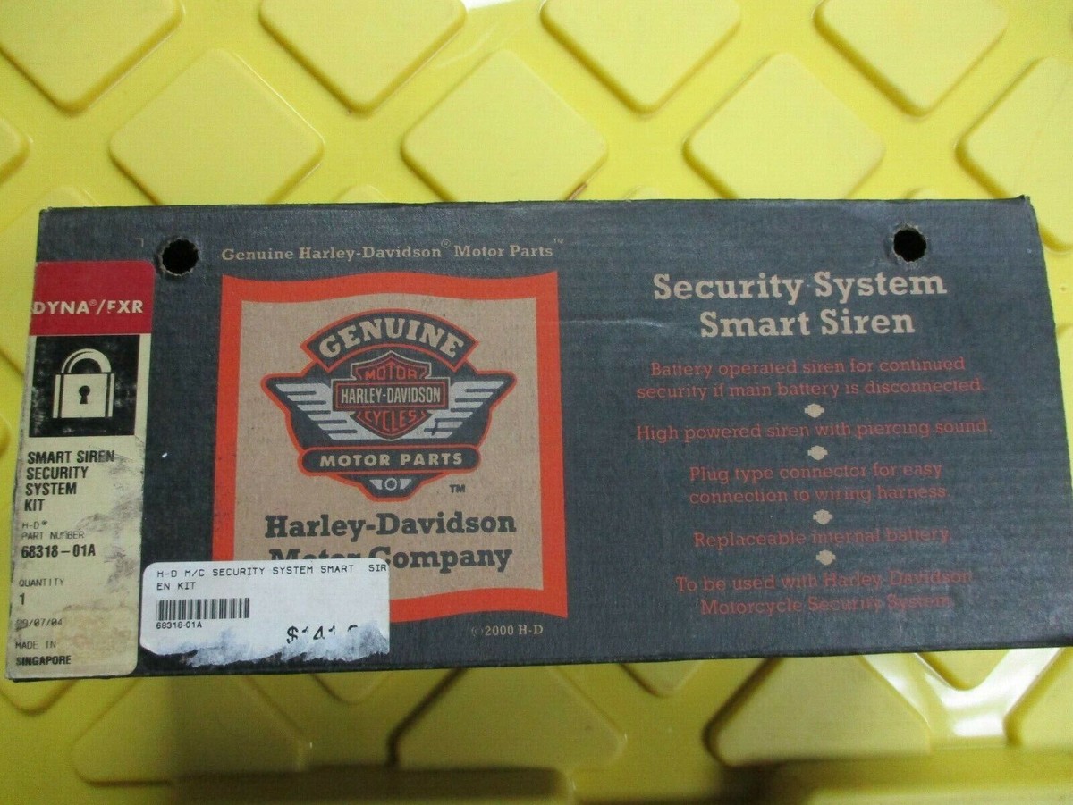 Harley Davidson OEM DYNA/FXR Security System Smart Siren Kit 1996