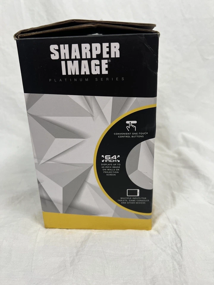 Sharper Image Platinum Series Portable Entertainment Projector NEW IN BOX HDMI - Image 2 of 4