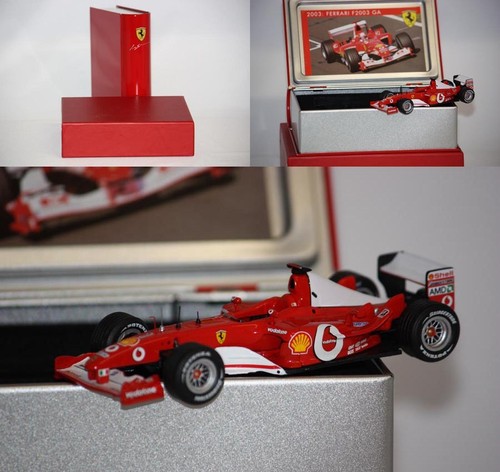 Hotwheels La Storia F1 Ferrari F2003 M. Schumacher 2003 1/43 SF14/03 - Zdjęcie 1 z 1