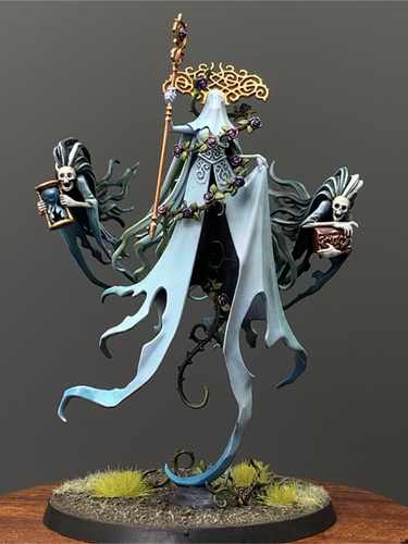 Warhammer AOS Nighthaunt Death Lady Olynder Mortarch of Grief Nighthaunt Presale - Picture 2 of 7