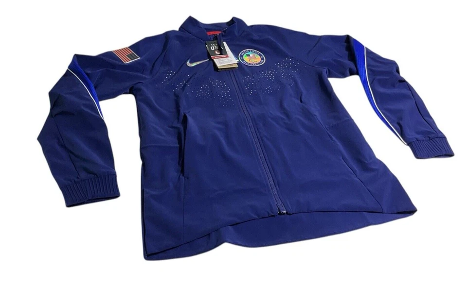Chaqueta Olímpica Nike Mujer París 2024 Equipo Paralímpico EE. UU. DZ3573-492 Talla S Foto 3 de 4