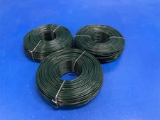 3 New Rolls of OCM 16 GaRebar Tie Wire (PVC Coated) 3 lbs / roll TIW16-PVC
