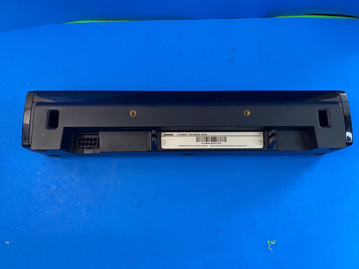 Bose CineMate 120 Soundtouch 120 SoundBar Speaker Array Black | eBay
