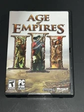 AGE OF EMPIRES III Microsoft Game Studios Ensemble PC 3 CD-ROM 2005