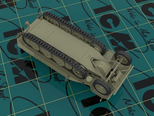 ICM 35101 model kit 1:35 German armored personnel carrier SdKfz251/1 Ausf.A WWII - Picture 12 of 13