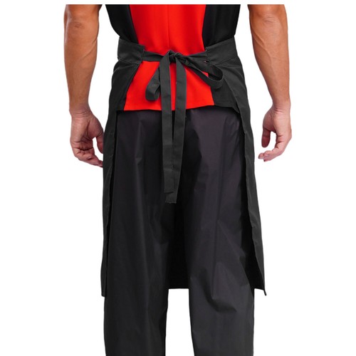 Herren Uniformen Küche Jacke Kulinarik Mantel Kantine Hemd Bäcker mit Schürzen Set - Bild 40 von 56