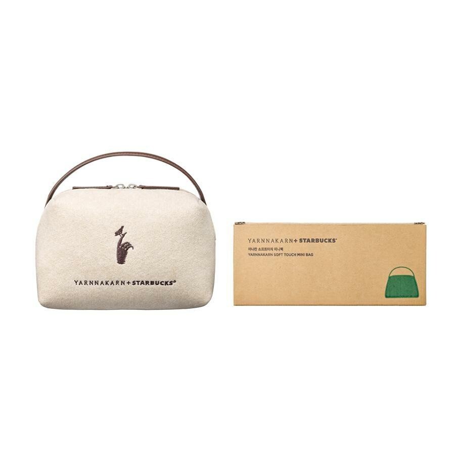 【韓国スタバ】YARNNAKARN★Soft touch shopper bag Starbucks Korea 2023 Yarnnakarn soft touch mini bag | eBay