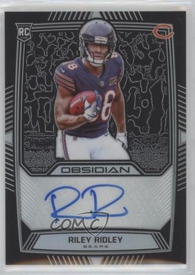 2019 Panini Obsidian Rookie /150 Riley Ridley #RA-RRI Auto RC fm0