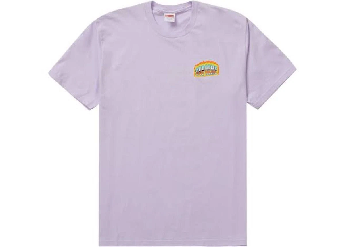 Supreme White Tシャツ パープル Supreme Box Logo T-Shirt 'Purple