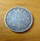 1882 Victoria Sixpence — photo from another recent sale