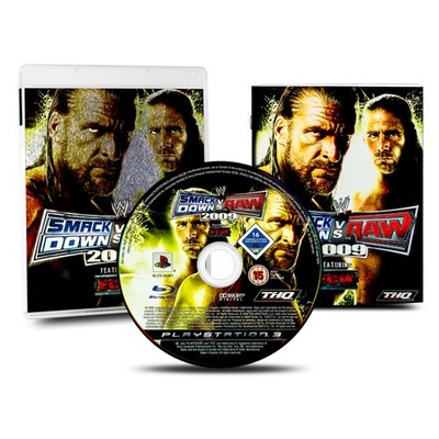 PlayStation 3 Spiel WWE SMACK DOWN - SMACKDOWN VS RAW 2009
