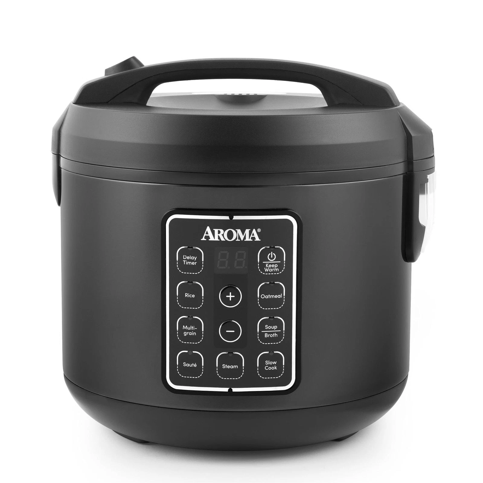 AROMA® Digital Rice Cooker, Multicooker, 6-Cup (Uncooked) / 12-Cup (Cooked), Ste