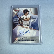 2025 Bowman's Best Zach Cole Auto #B25-ZC Astros
