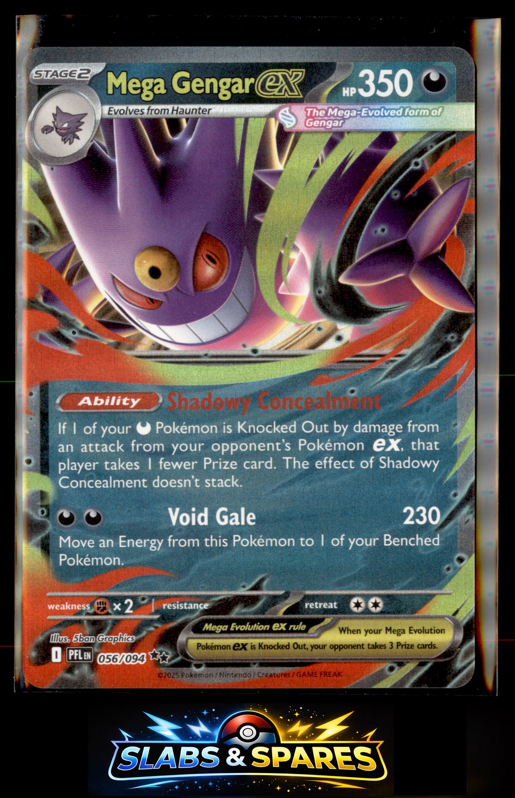 MBG: MEGA Starter Set Mega Gengar ex #003/021 Mega Gengar ex