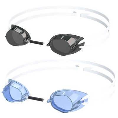 Speedo Schwimmbrille Schwedenbrille swedish goggle Malmsten verspiegelt blau