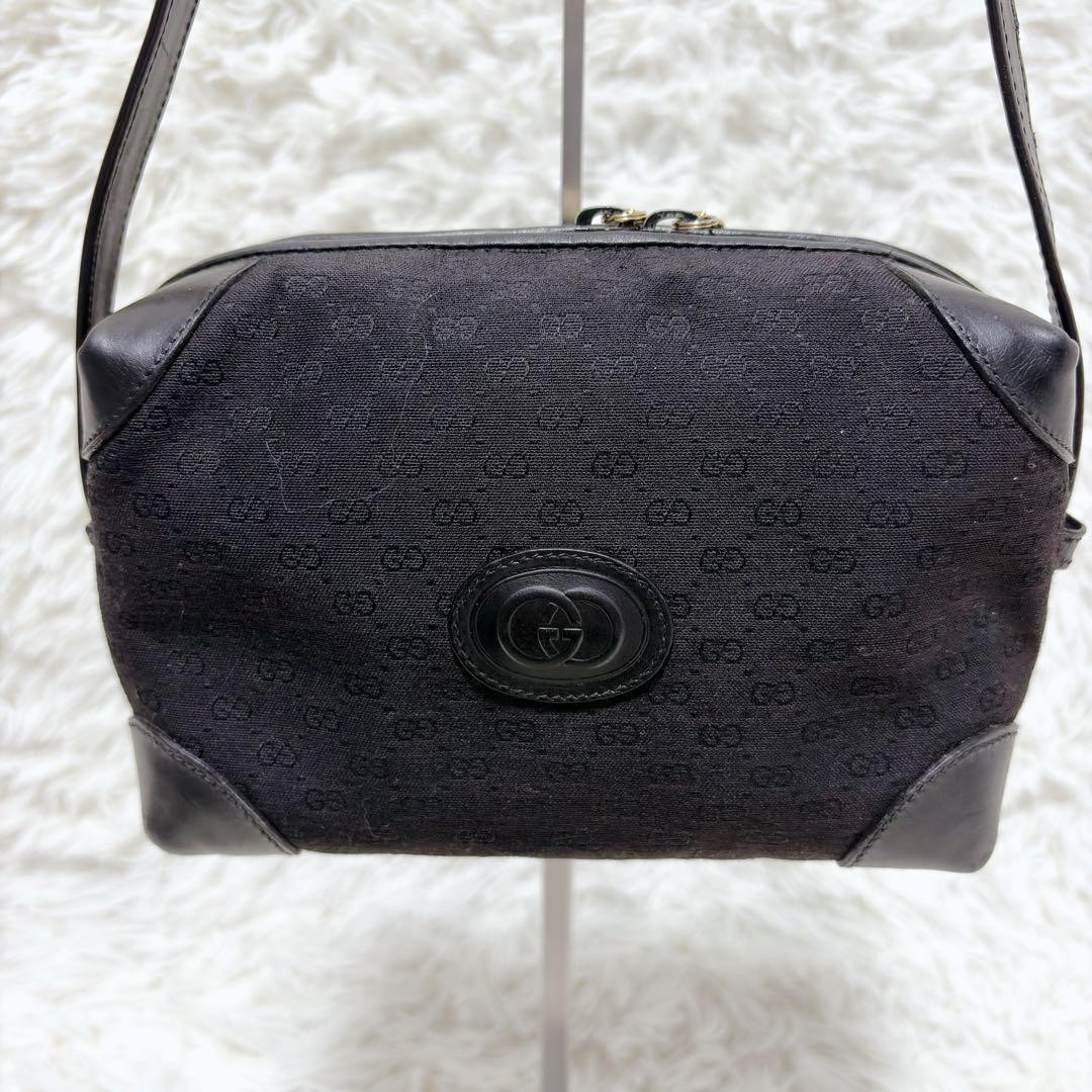 Authentic Old GUCCI micro GG interlocking mini sh… - image 5