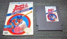 Bases Loaded II: Second Season With Box for Nintendo NES Authentic