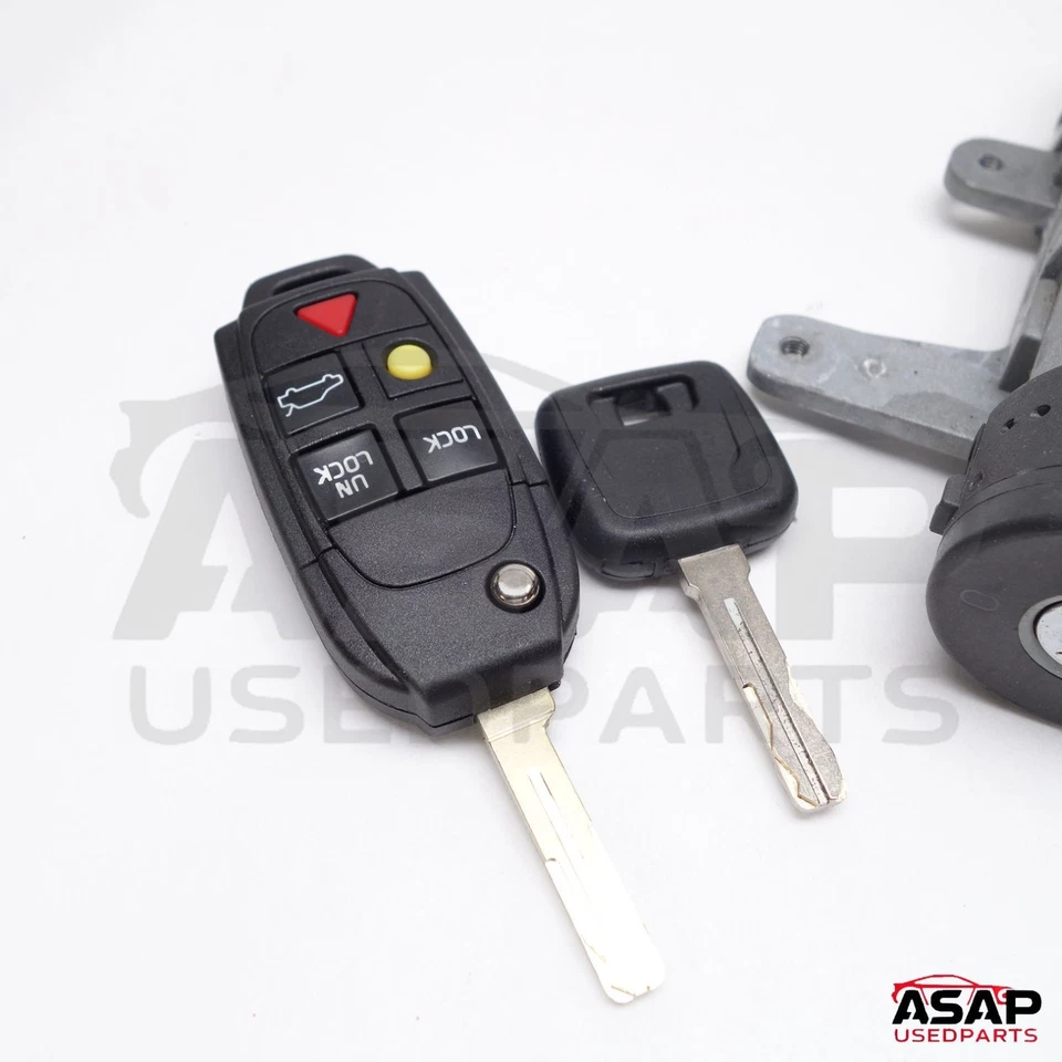 🐔 INTERRUPTOR DE ENCENDIDO + CILINDRO CERRADURA PUERTA IZQUIERDA + 2 LLAVES ID48 VOLVO XC90 2003-2014 Foto 4 de 4