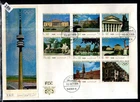 /// YEMEN 1970 - FDC - OLYMPICS - GERMANY - ARCHITECTURE