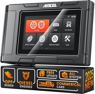 ANCEL HD3300PRO Heavy Duty Truck Scanner DPF Regen for Caterpillar International
