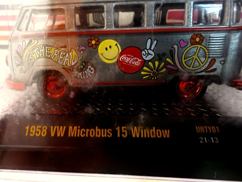 M2 1958 VW Microbus 15 Window Coca-Cola Super Raw Chase 1 of 250 – Ultra Rare - Image 4 of 4