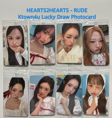 Hearts2Hearts] RUDE! Ktwon4U Lucky Draw Photocard | eBay