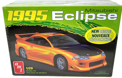 AMT 1089M 1995 Mitsubishi Eclipse 1:25 Model Kit NOS 2020 Sealed