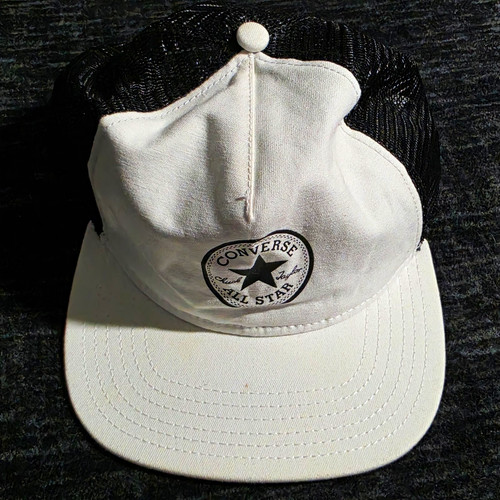 Converse All Star Black/White Trucker Hat Adjustable One Size Unisex Adults