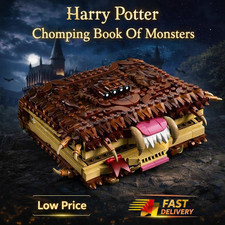 519Pcs Harry Potter Chomping Book Of Monsters 76449 Building Blocks Set Model UK