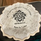 Vintage Made In Turkey 16th Century Iznik Designs Ceramic Trivet By Vetik Sanat — photo 4