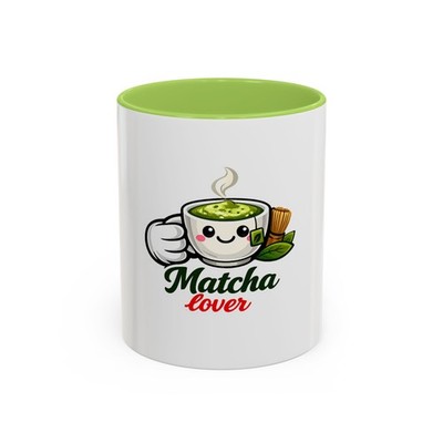 Matcha lover Mug (11, 15oz). Tea cup for Matcha drinkers