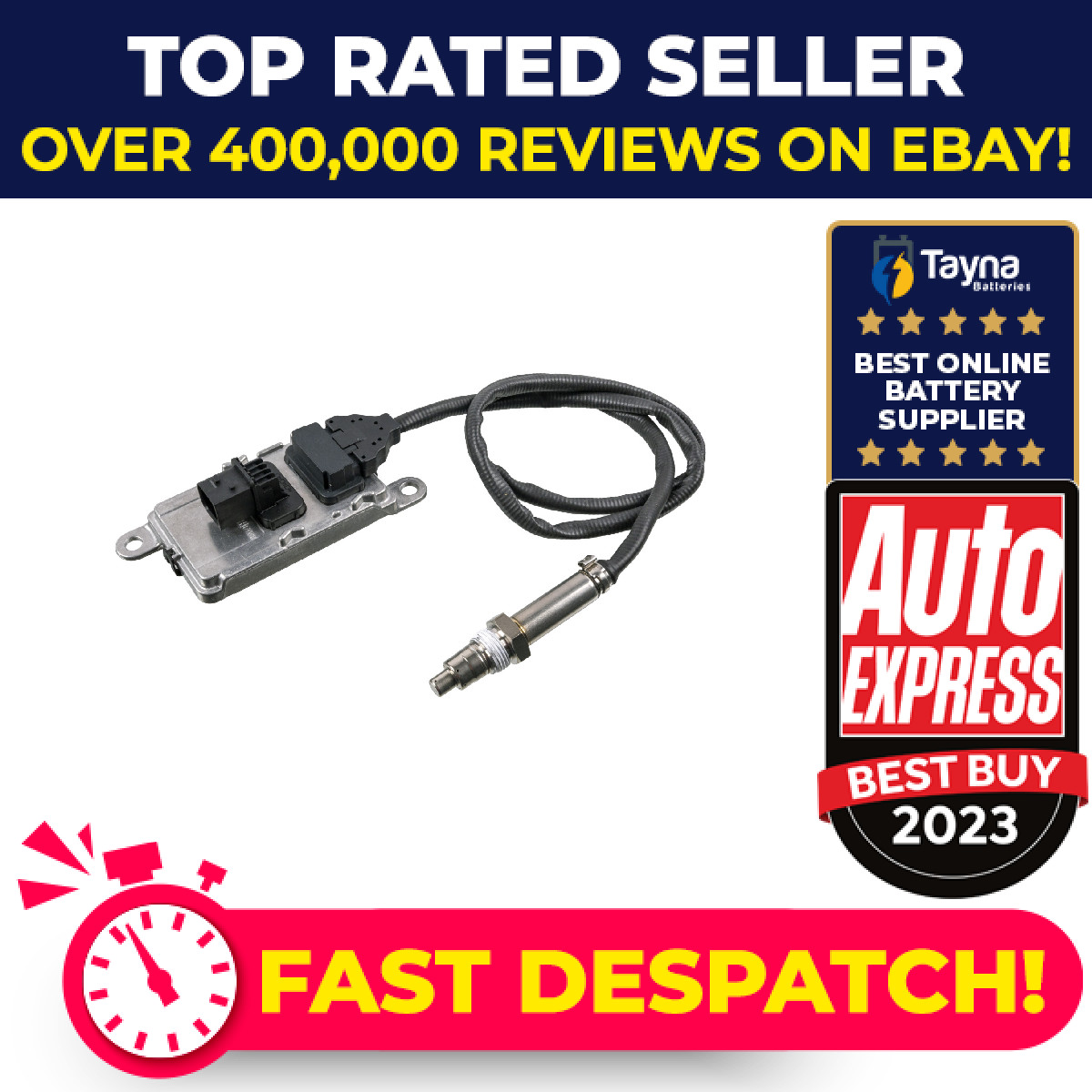 NOX Sensor After DPF 196184 Febi 2659850 Genuine Top Quality Guaranteed New