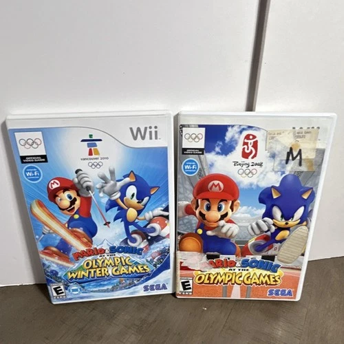 SEGA Mario & Sonic Olympic Games & Winter Games Nintendo Wii Sports: UNTESTED