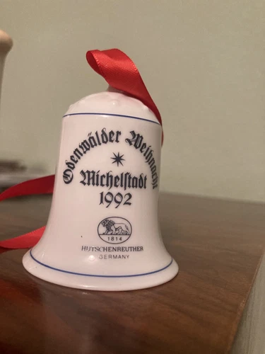 Hutschenreuther Bell 1992 --- Odenwald Christmas Michelstadt 3 - Picture 2 of 2