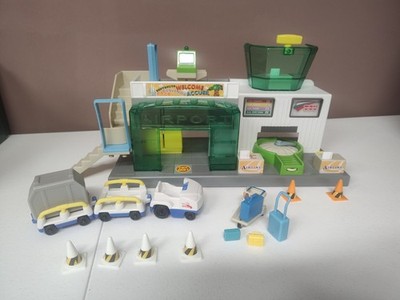 Hap-P-Kids Airport Playset 2008 Happy Kids Toys With Accessories Works